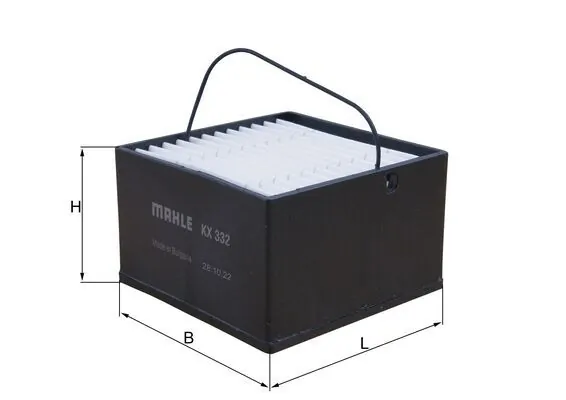 Фільтр тонкого очищення палива Mahle Original KX332 ціна, від 4.57 USD