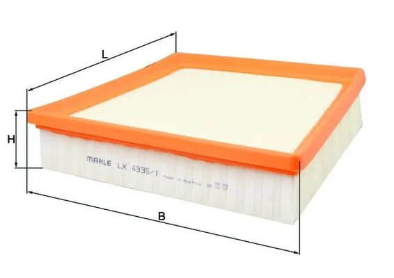 LX43351 Mahle Original Повітряний фільтр двигуна