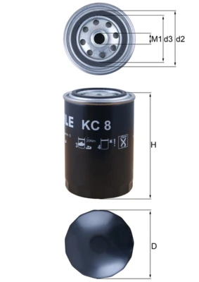 Купити F4017 Hexen Фільтр-відстійник палива грубої очистки