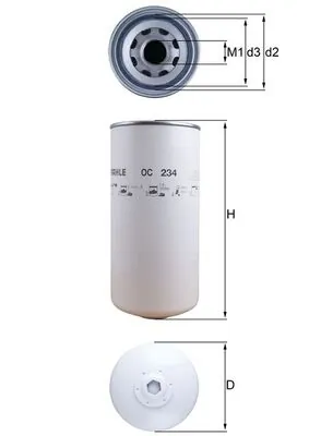 Масляний фільтр двигуна Fram PH5234 ціна, від 30.54 USD
