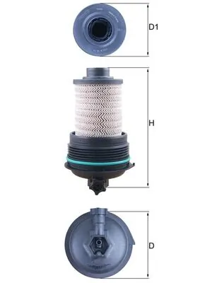 KX532 Mahle Original Фільтр палива