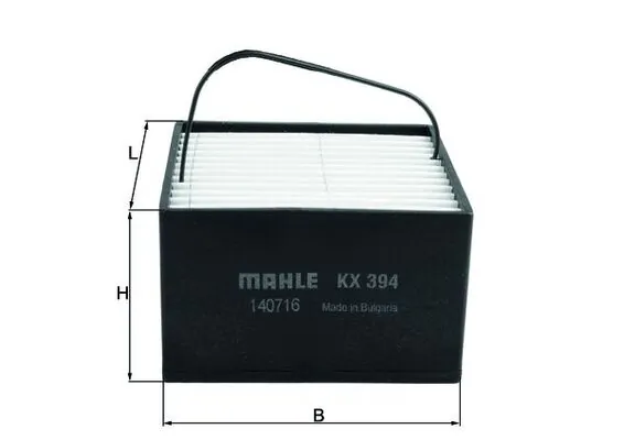 KX394 Mahle Original Фільтр палива