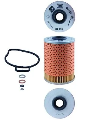 OX151D Mahle Original Фільтр масла