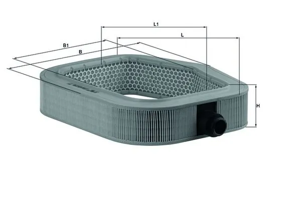 Фільтр повітряний Maxgear AF5350
