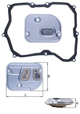 HX236D Mahle Original Масло в коробку автомат