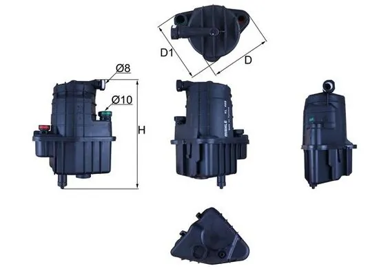 KL469 Mahle Original Фільтр палива