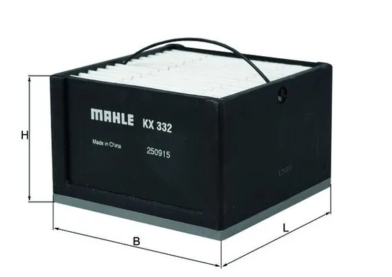 KX332 Mahle Original Фільтр палива
