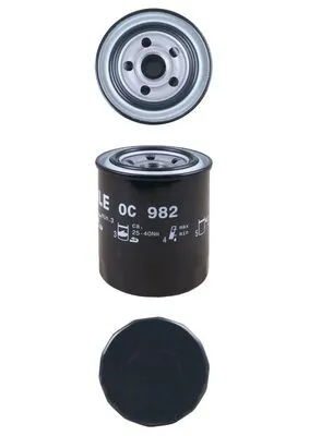 OC982 Mahle Original Фільтр масла