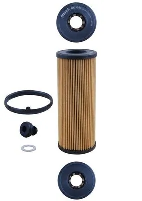 Масляний фільтр двигуна Mahle Original OX1351D ціна, від 5.77 USD