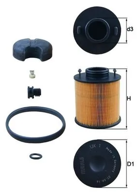 U620 Mann-Filter Фільтр ad blue