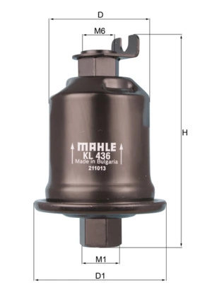 KL436 Mahle Original Фільтр палива
