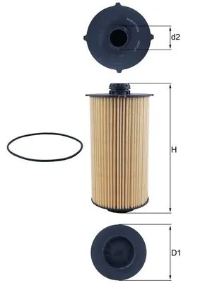 Масляний фільтр двигуна CNH 84572228 ціна, від 55.46 USD
