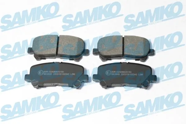 Задні гальмівні колодки 193949 Maxgear