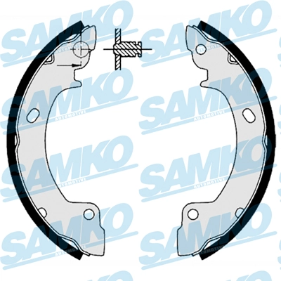 Колодки гальмові задні, барабанні Hyundai/Kia SA046 ціна, від 18.13 USD