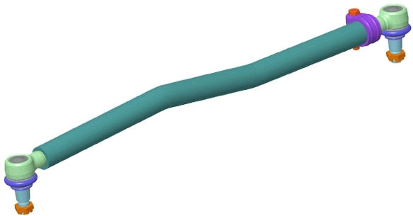 Тяга рульова поперечна Mercedes Benz Truck TRUCK ACTROS сідельний тягач (1996 - 2003) ціна, від 94.88 USD