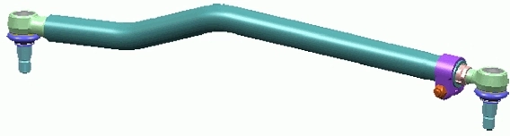 Тяга рульова в зборі MAN 81466106840