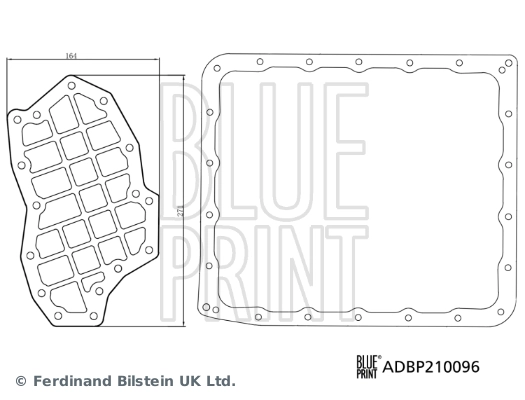 ADBP210096 Blue Print Масло в коробку автомат