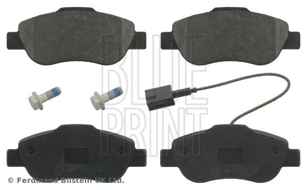 Передні гальмівні колодки на Fiat 500  312
