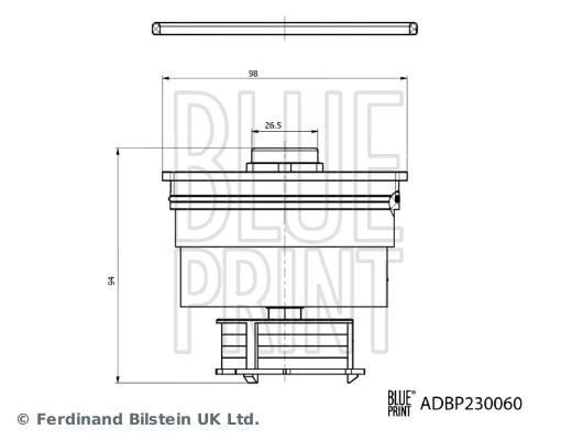 Фільтр тонкого очищення палива JS Asakashi FE1503 ціна, від 31.97 USD