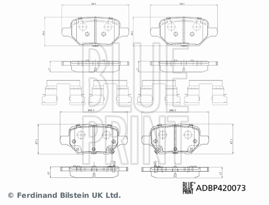 Задні гальмівні колодки VALEO 302524 ціна, від 31.77 USD