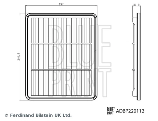 Елемент повітряного фільтра Hyundai/Kia 28113G6850AS ціна, від 10.82 USD