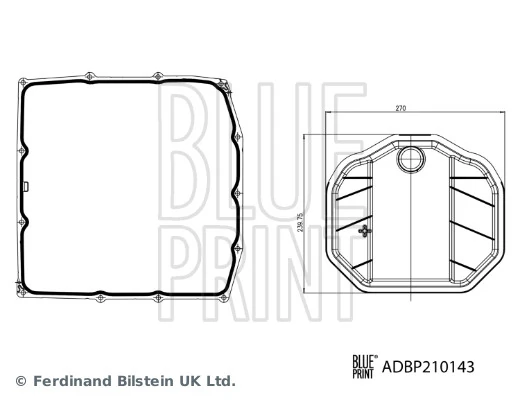 ADBP210143 Blue Print Масло в коробку автомат