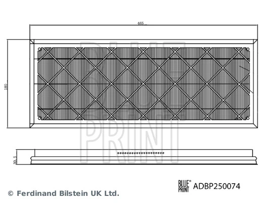 Фільтр повітряний обігрівача Alpha Filter AF5288S ціна, від 24.28 USD