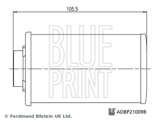 ADBP210098 Blue Print Масло в коробку автомат