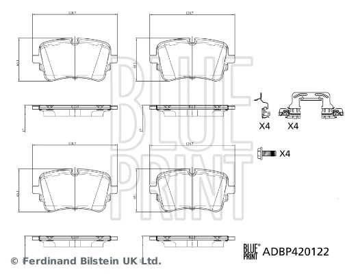 Задні гальмівні колодки Power Stop 261895 ціна, від 42.83 USD