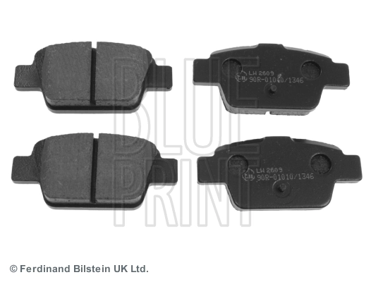 Задні дискові колодки Fiat Linea 