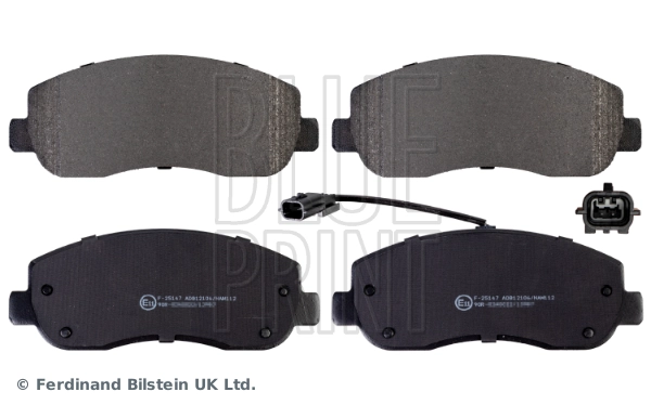  Передні тормозні колодки Renault Master 3