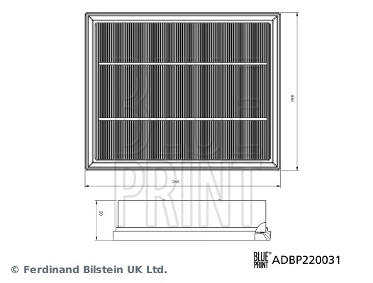 Елемент повітряного фільтра Ford DS739601BA ціна, від 6.79 USD