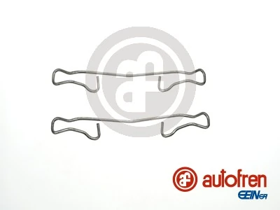 A0041200000 Mercedes Комплект пружинок кріплення дискових колодок, задніх