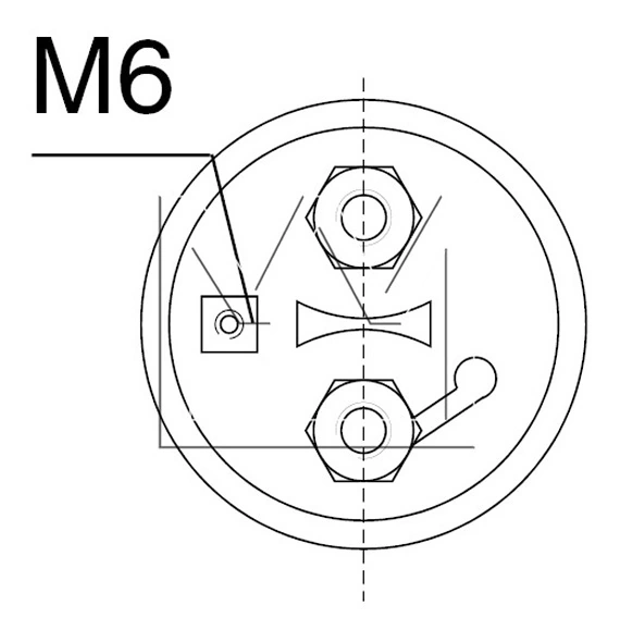 Тягове реле стартера на Mercedes S  W221