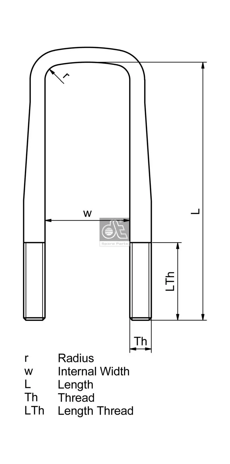 Стремянка ресори (TRUCK) 5010630362 Renault (RVI)