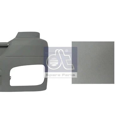 Купити A9448800104 Mercedes Бампер передній, ліва частина