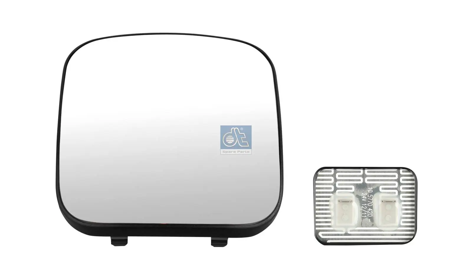 A0028114733 Mercedes Скло зерказа заднього виду