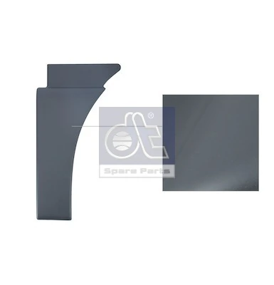 Розширювач переднього крила, правий MAN 81664100306