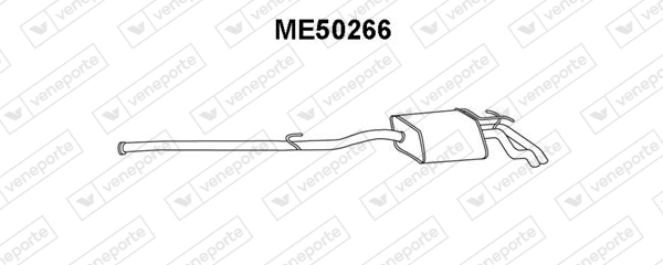 Купити Глушник, задня частина Mercedes E  W210