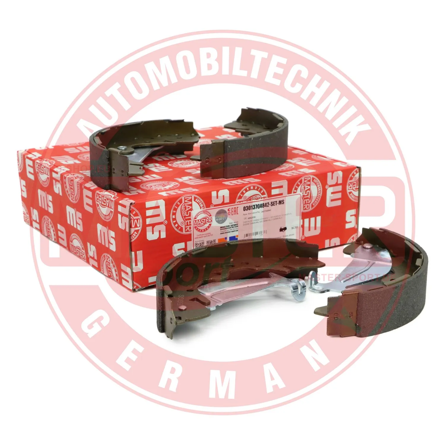 Купити 03013704842SETMS Master-sport Колодки гальмові задні, барабанні