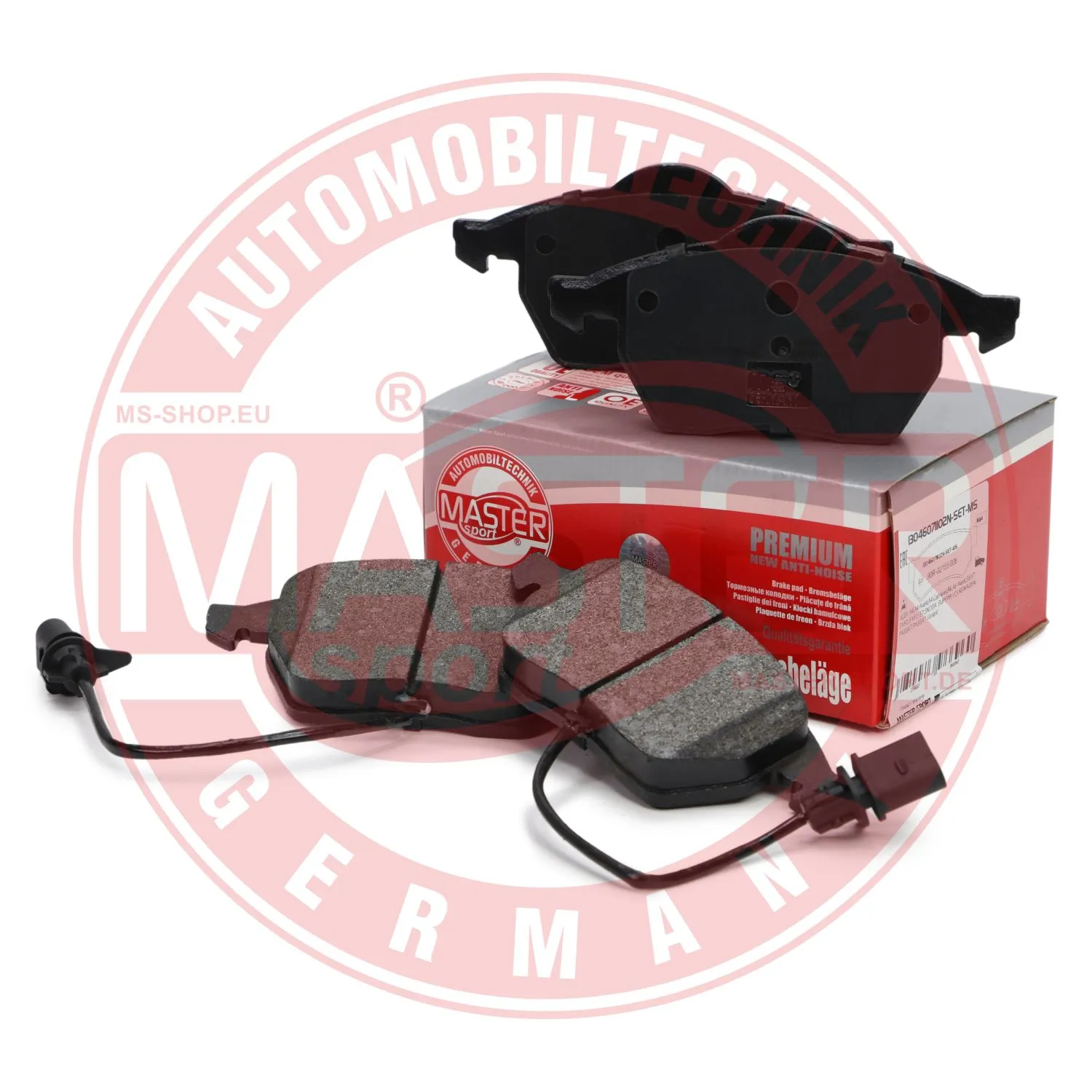 Купити 13046071102NSETMS Master-sport Колодки гальмівні передні, дискові