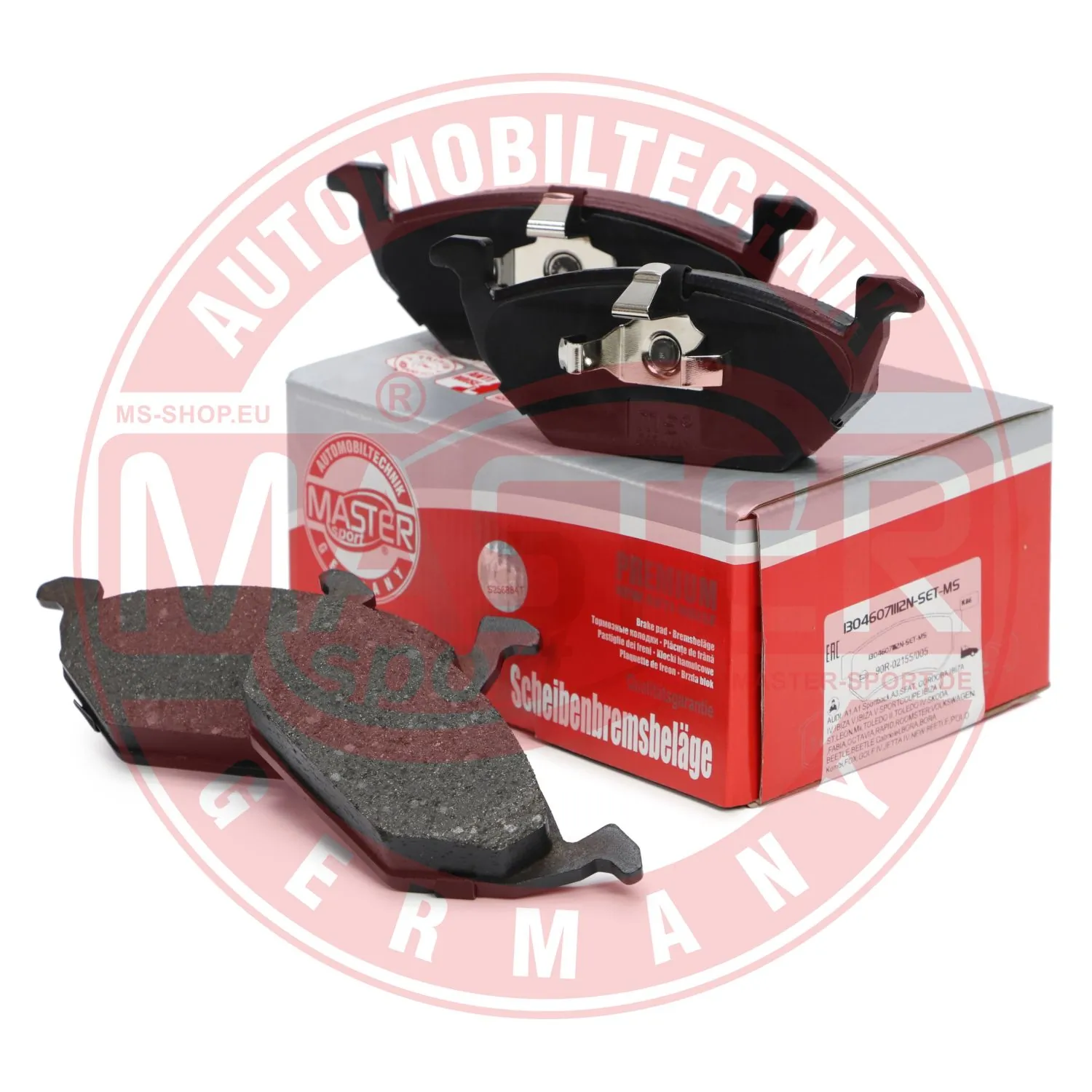 Купити 13046071112NSETMS Master-sport Колодки гальмівні передні, дискові