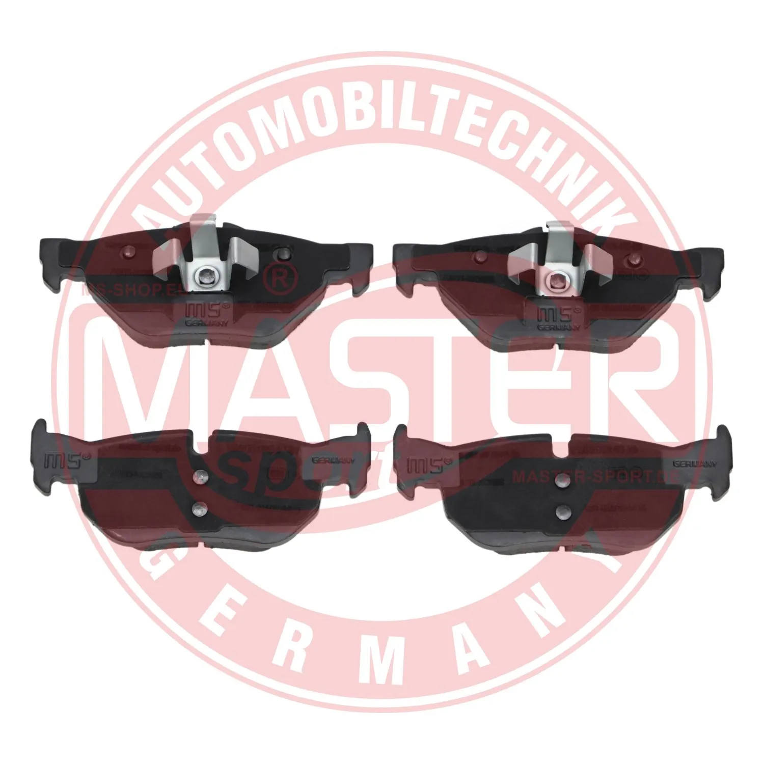 13046072172NSETMS Master-sport Колодки гальмівні задні, дискові