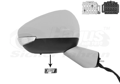 Праве бічне дзеркало Polcar 23M1523M ціна, від 162.77 USD