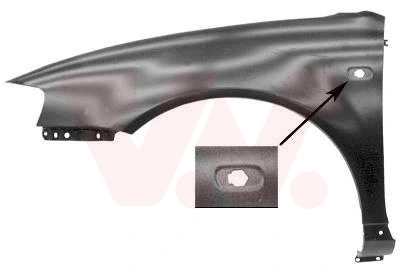 Крило переднє праве Audi A3 хетчбек (8L1) (1996 - 2003) ціна, від 46.76 USD