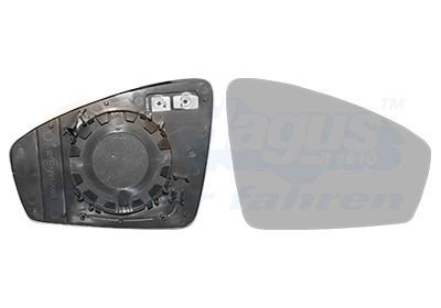 Скло дзеркала заднього виду, правого AND 42857046 ціна, від 19.92 USD