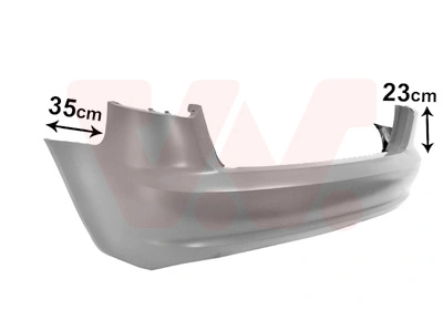 Кожух бампера заднього Polcar 13329611 ціна, від 102.42 USD
