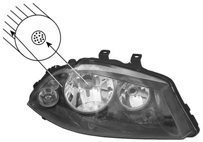 Фара права FP6202R4T TYC