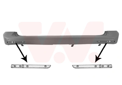 Кожух бампера заднього VAG 7E0807417A7G9 ціна, від 154.14 USD
