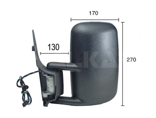 Ліве бічне дзеркало Mercedes Sprinter I 3-t автобус (903) (1995 - 2006) ціна, від 46.71 USD